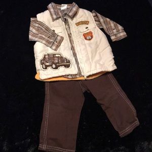 Little Rebels matching boy’s set 18 months